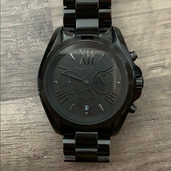Michael Kors black unisex watch - Picture 7 of 7